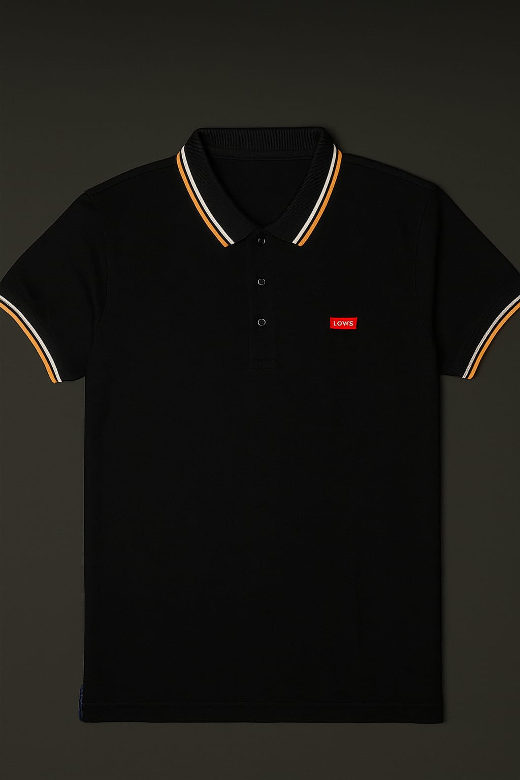 Classic Black Polo - Premium PK(Pique Knit)