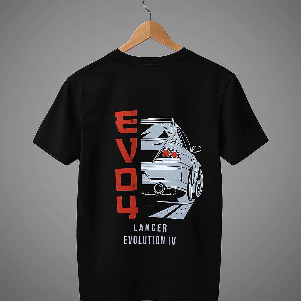 HANZAI ERA - EVO4 Lancer Evolution Graphic T-Shirt