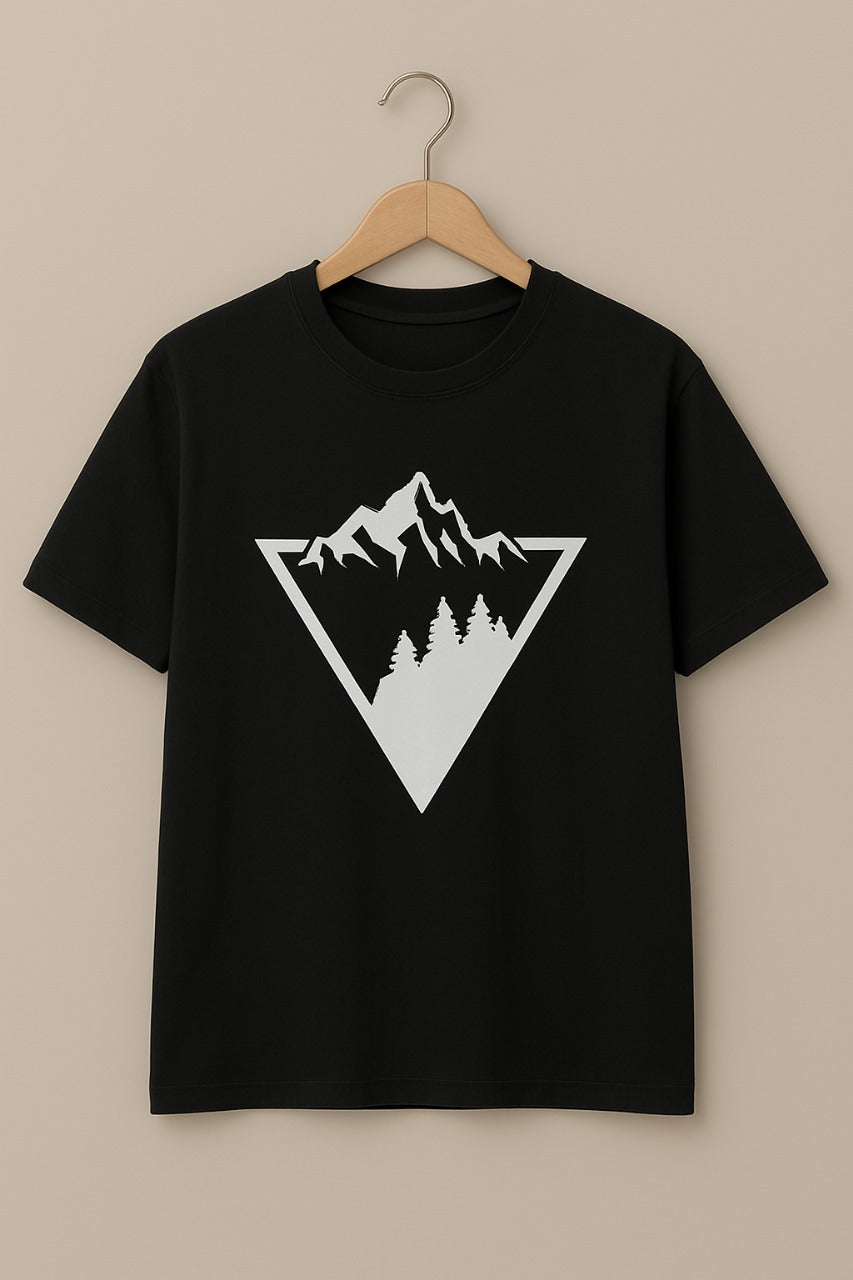 Mountain Forest Minimalist T-Shirt